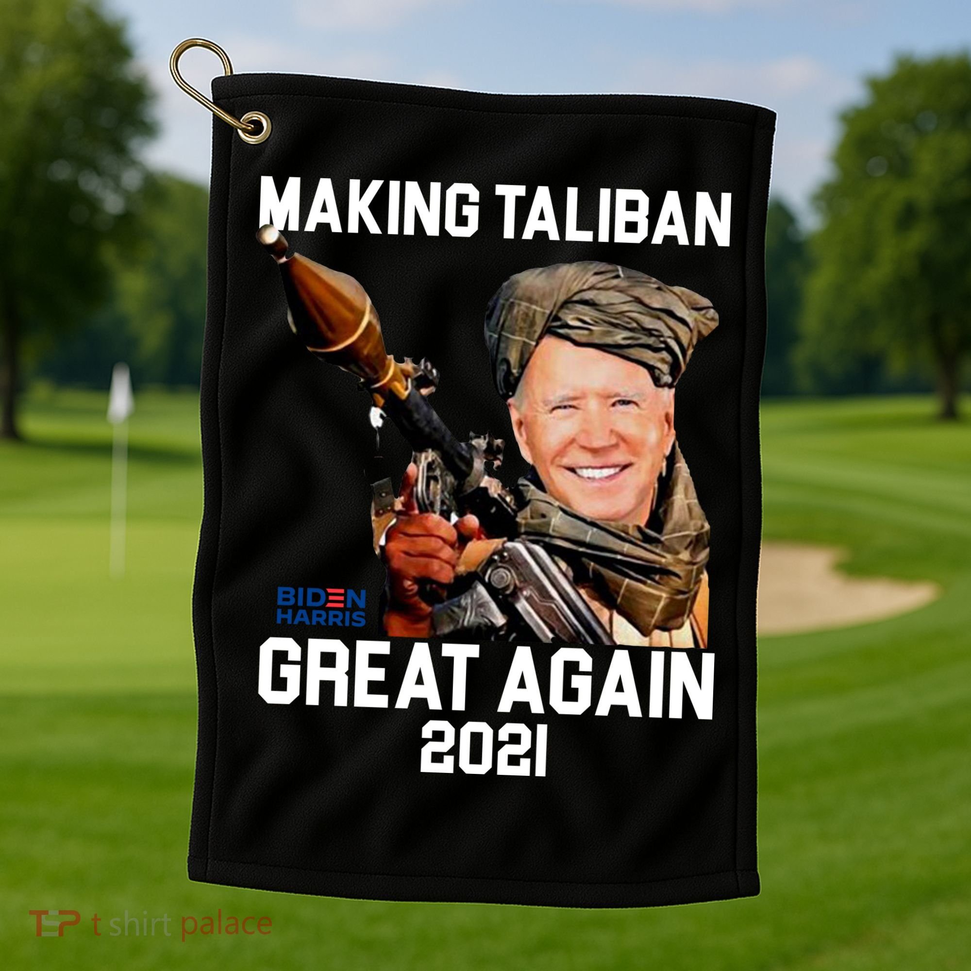 Joe Biden Making The Taliban Great Again Golf Towel