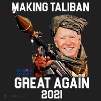 Joe Biden Making The Taliban Great Again Golf Towel thumb 3
