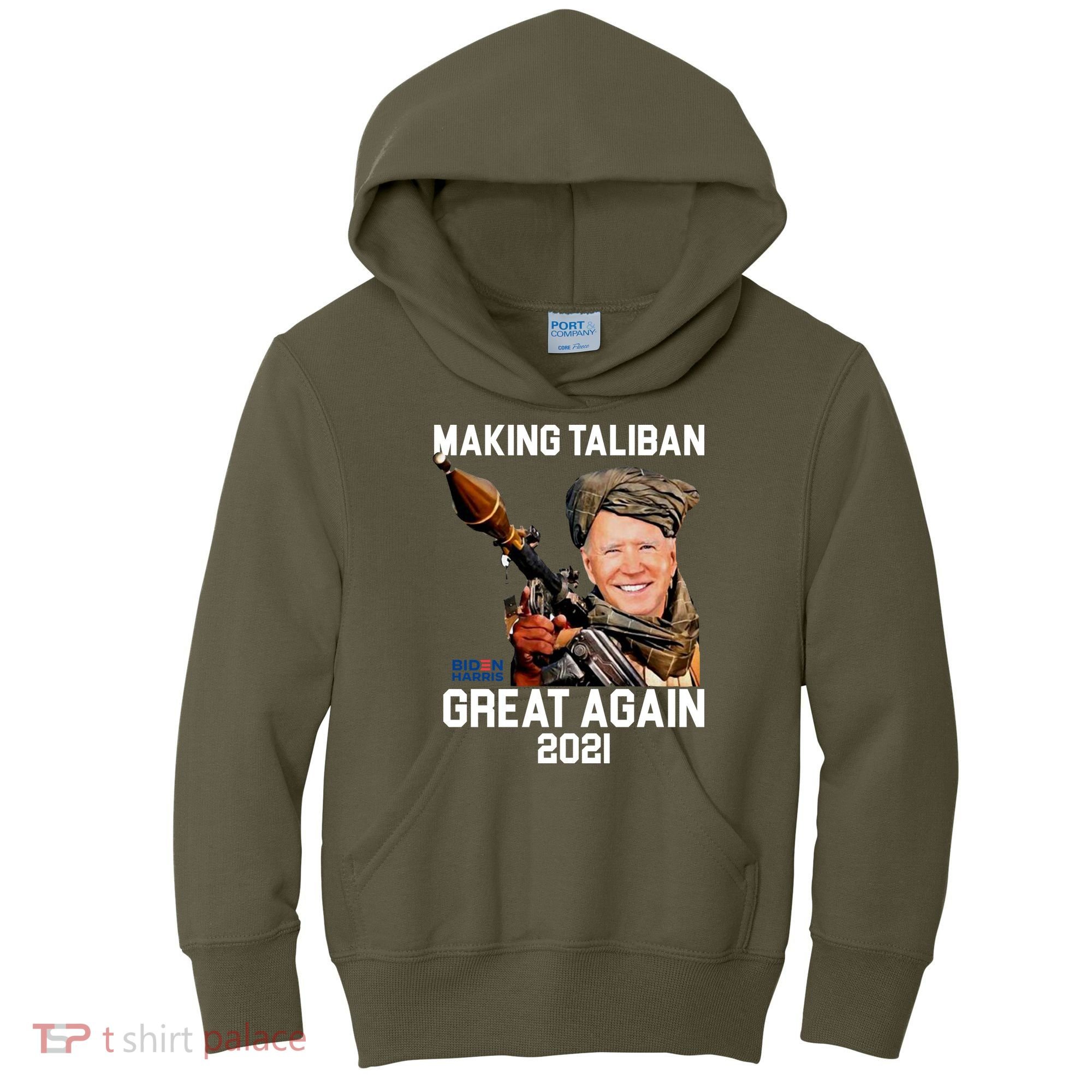 Joe Biden Making The Taliban Great Again Kids Hoodie