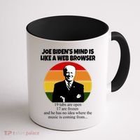 Joe Biden's Mind Is Like A Web Browser Coffee Mug thumb 1