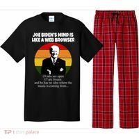 Joe Biden's Mind Is Like A Web Browser Pajama Set thumb 0