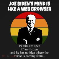 Joe Biden's Mind Is Like A Web Browser Pajama Set thumb 2