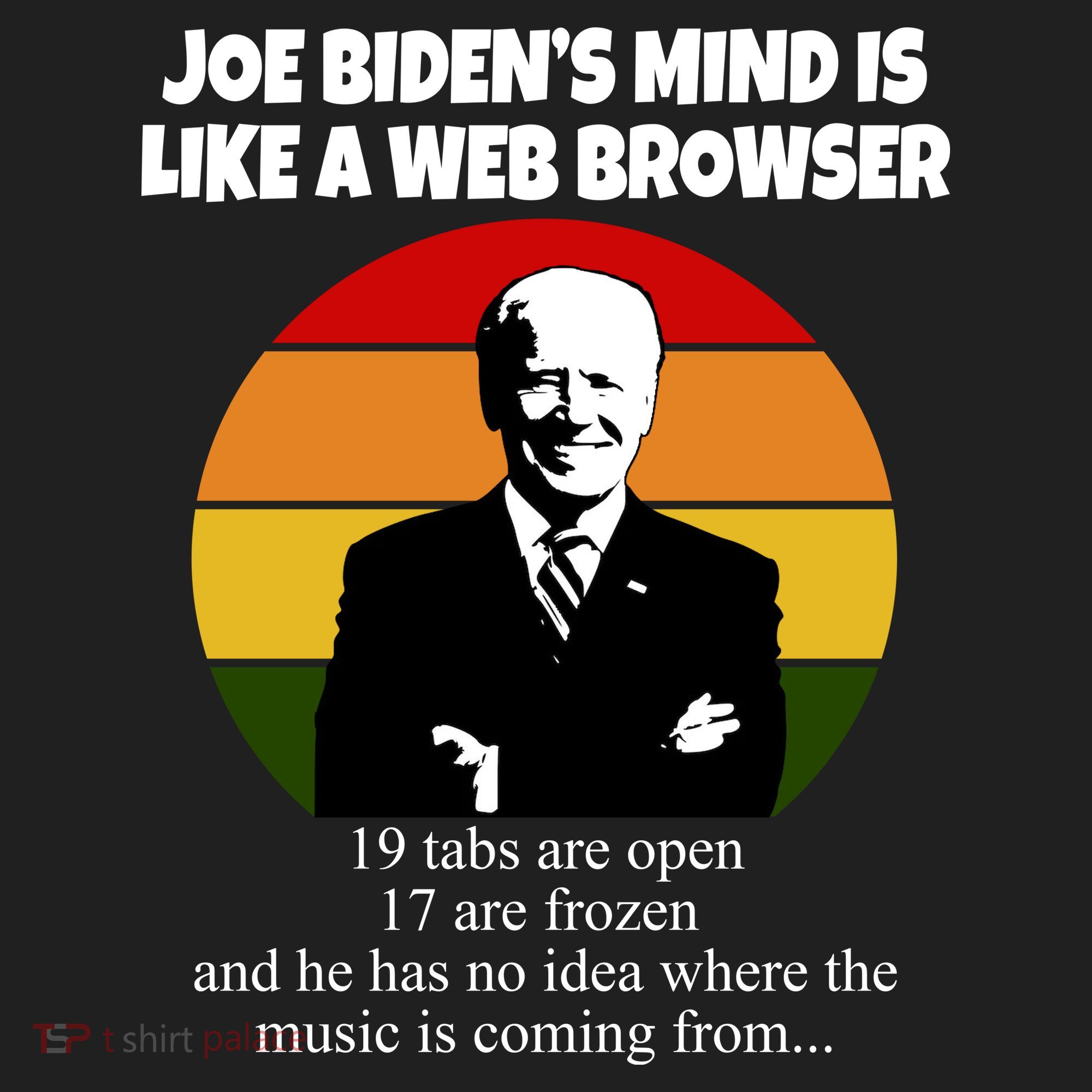 Joe Biden's Mind Is Like A Web Browser Tumbler