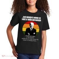 Joe Biden's Mind Is Like A Web Browser Kids T-Shirt thumb 2