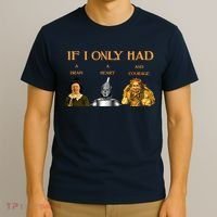 Joe Biden Nancy Pelosi Chuck Schumer Scarecrow Tin Woodman Lion T-Shirt thumb 3