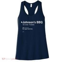 Johnsons BBQ No Vegan Food Here One Star In Back Women's Tank Top thumb 0