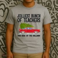 Jolliest Bunch Of Teachers This Side Of The Hallway T-Shirt thumb 3