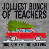Jolliest Bunch Of Teachers This Side Of The Hallway Women's Hoodie thumb 2