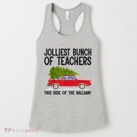 Jolliest Bunch Of Teachers This Side Of The Hallway Women's Tank Top thumb 0
