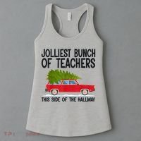 Jolliest Bunch Of Teachers This Side Of The Hallway Women's Tank Top thumb 3