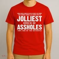 Jolliest Bunch Of Assholes Funny Christmas Vacation T-Shirt thumb 3