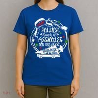 Jolliest Bunch Of Assholes This Side Of The Nut House Xmas  T-Shirt thumb 4