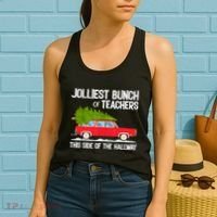 Jolliest Bunch Of Teachers This Side Of The Hallway Women's Tank Top thumb 2