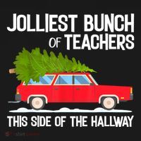 Jolliest Bunch Of Teachers This Side Of The Hallway Women's Tank Top thumb 5