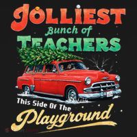 Jolliest Bunch Of Teachers This Side Of The Hallway Women's Tank Top thumb 5