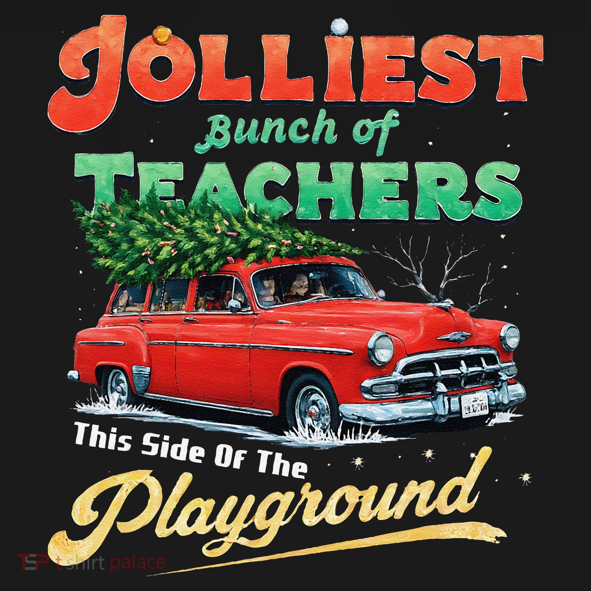 Jolliest Bunch Of Teachers This Side Of The Hallway Women's Tank Top