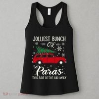 Jolliest Bunch Of Paras This Side Of The Hallway Xmas Women's Tank Top thumb 3