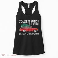 Jolliest Bunch Of Teachers This Side Of The Hallway Women's Tank Top thumb 0