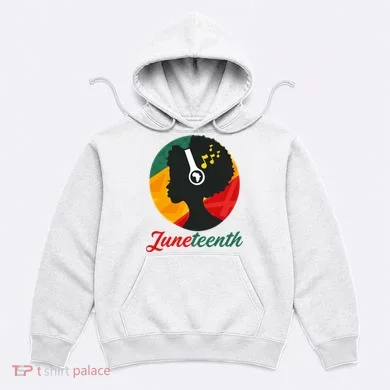 Juneteenth Black Pride Music Hoodie