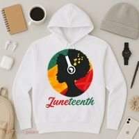 Juneteenth Black Pride Music Hoodie thumb 3