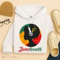 Juneteenth Black Pride Music Hoodie thumb 4