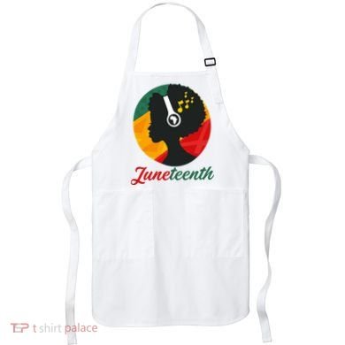 Juneteenth Black Pride Music Apron
