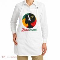 Juneteenth Black Pride Music Apron thumb 2