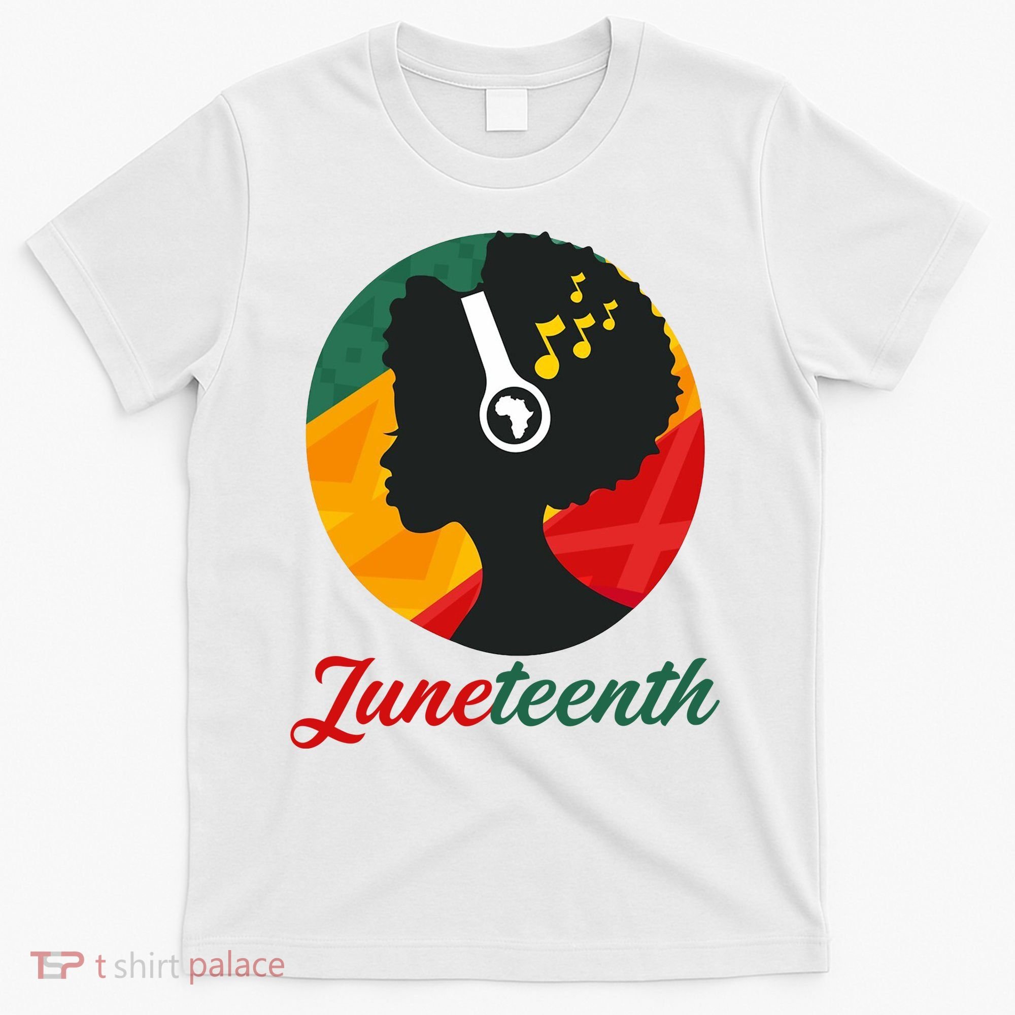 Juneteenth Black Pride Music T-Shirt