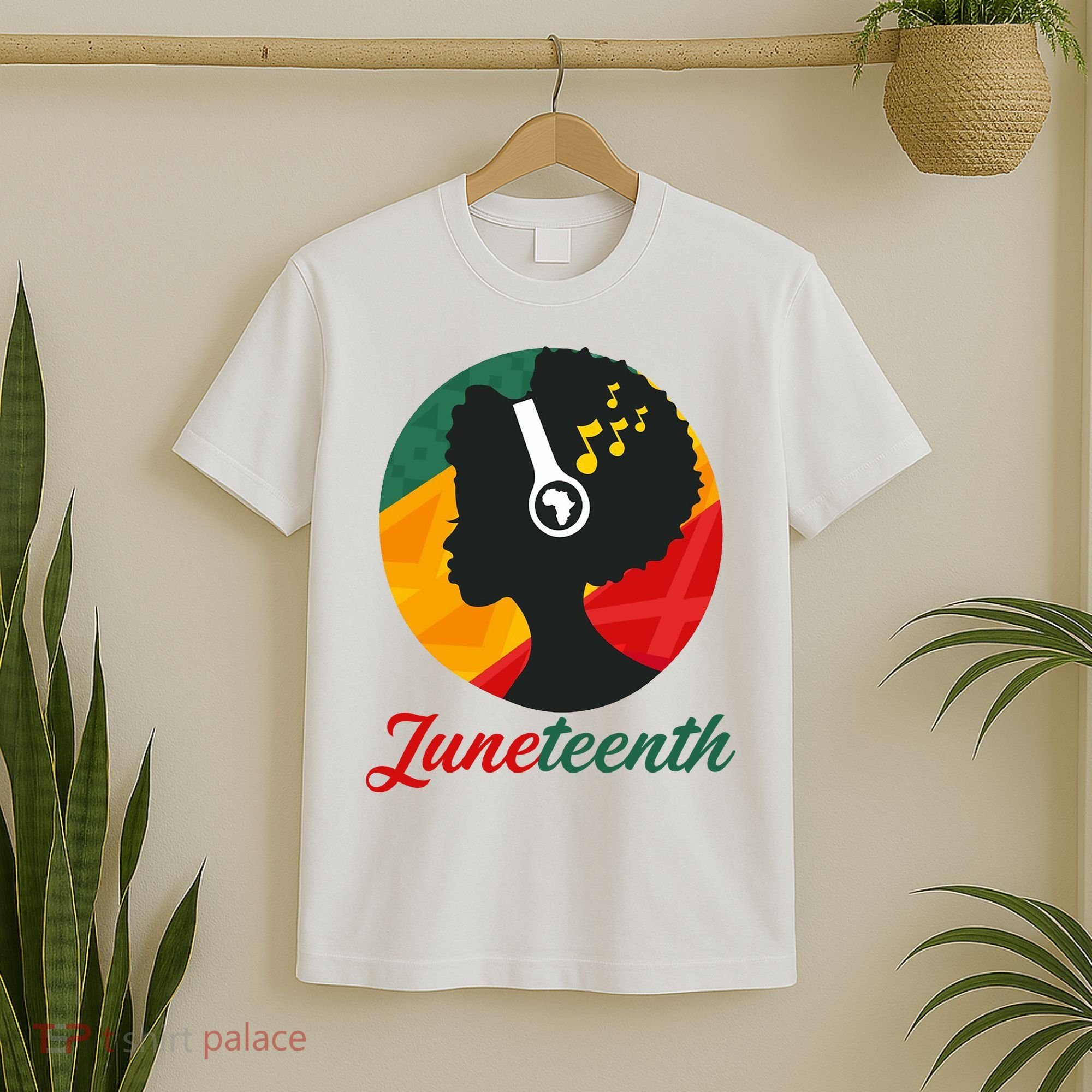 Juneteenth Black Pride Music T-Shirt