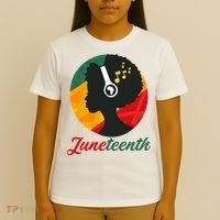 Juneteenth Black Pride Music T-Shirt thumb 4