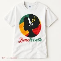 Juneteenth Black Pride Music Tall T-Shirt thumb 0