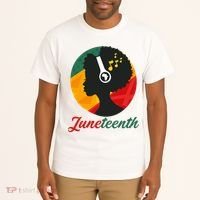 Juneteenth Black Pride Music Tall T-Shirt thumb 2