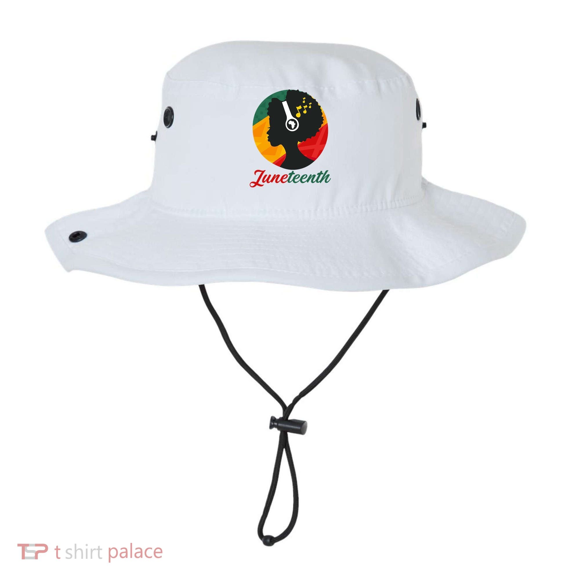 Juneteenth Black Pride Music Bucket Hat