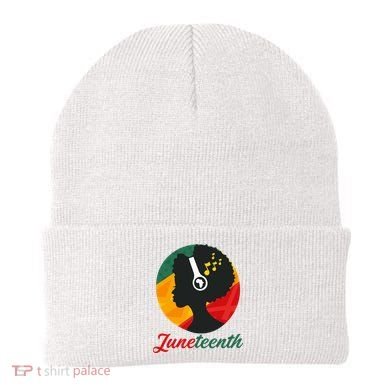 Juneteenth Black Pride Music Beanie