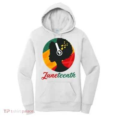 Juneteenth Black Pride Music Women's Hoodie