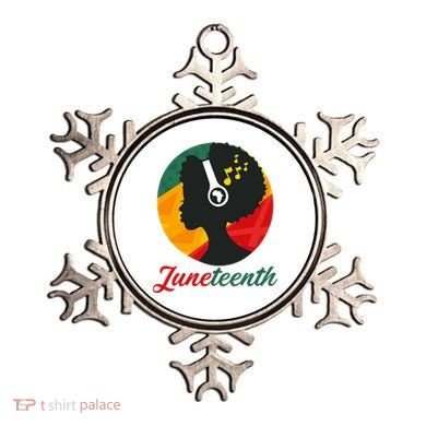Juneteenth Black Pride Music Ornament