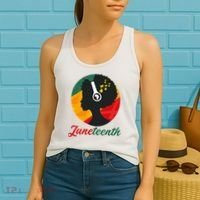 Juneteenth Black Pride Music Women's Tank Top thumb 2