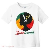 Juneteenth Black Pride Music Toddler T-Shirt thumb 0