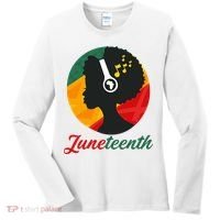 Juneteenth Black Pride Music Women's Long Sleeve Shirt thumb 0