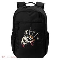 Jesus Bagpipe Player Funny Christian Religious Musician Gift Backpack thumb 0