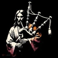Jesus Bagpipe Player Funny Christian Religious Musician Gift Coffee Mug thumb 5