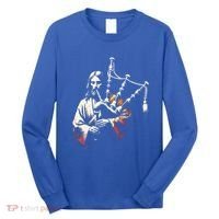 Jesus Bagpipe Player Funny Christian Religious Musician Gift Long Sleeve Shirt thumb 0