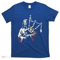 Jesus Bagpipe Player Funny Christian Religious Musician Gift T-Shirt thumb 0