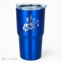 Jesus Bagpipe Player Funny Christian Religious Musician Gift Tumbler thumb 0
