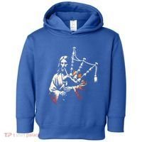 Jesus Bagpipe Player Funny Christian Religious Musician Gift Toddler Hoodie thumb 0
