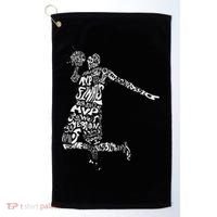 Jordan Basketball Player Golf Towel thumb 0