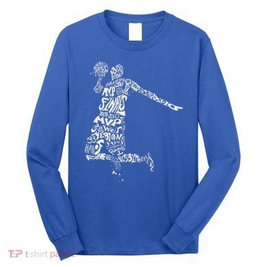 Jordan Basketball Player Long Sleeve Shirt