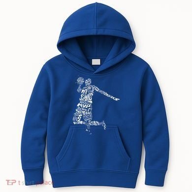 Jordan Basketball Player Kids Hoodie