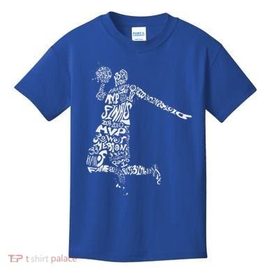 Jordan Basketball Player Kids T-Shirt