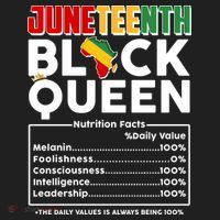 Juneteenth Black Queen Nutritional Facts Tumbler thumb 3